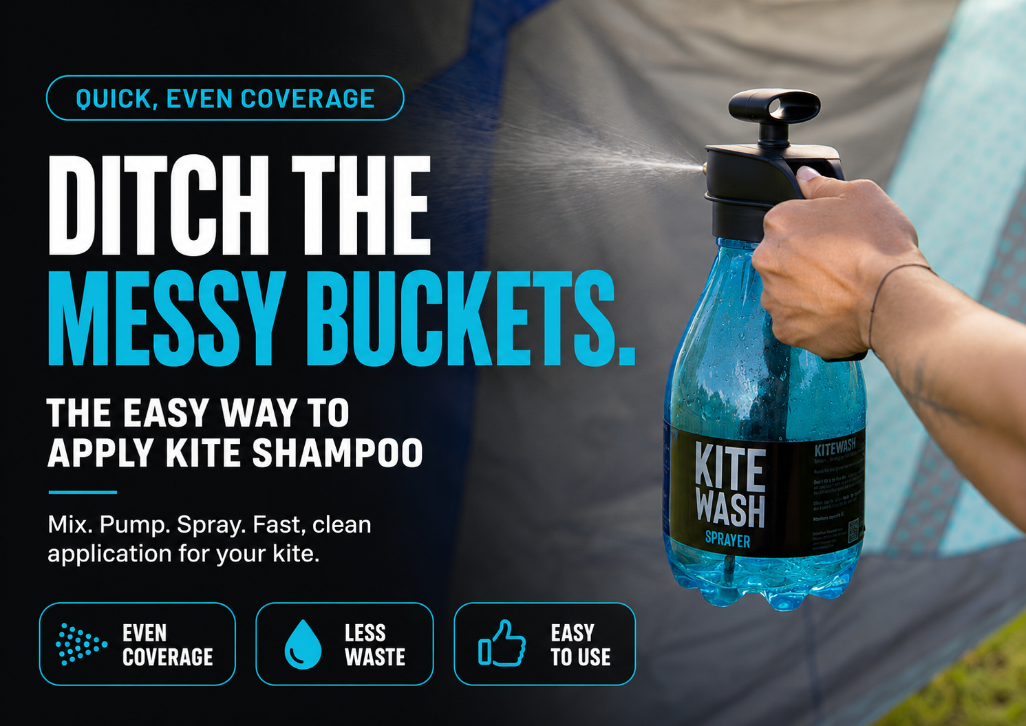 KiteWash Sprayer